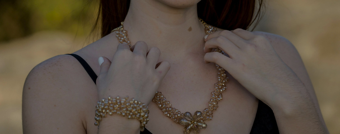 woman with jewelry